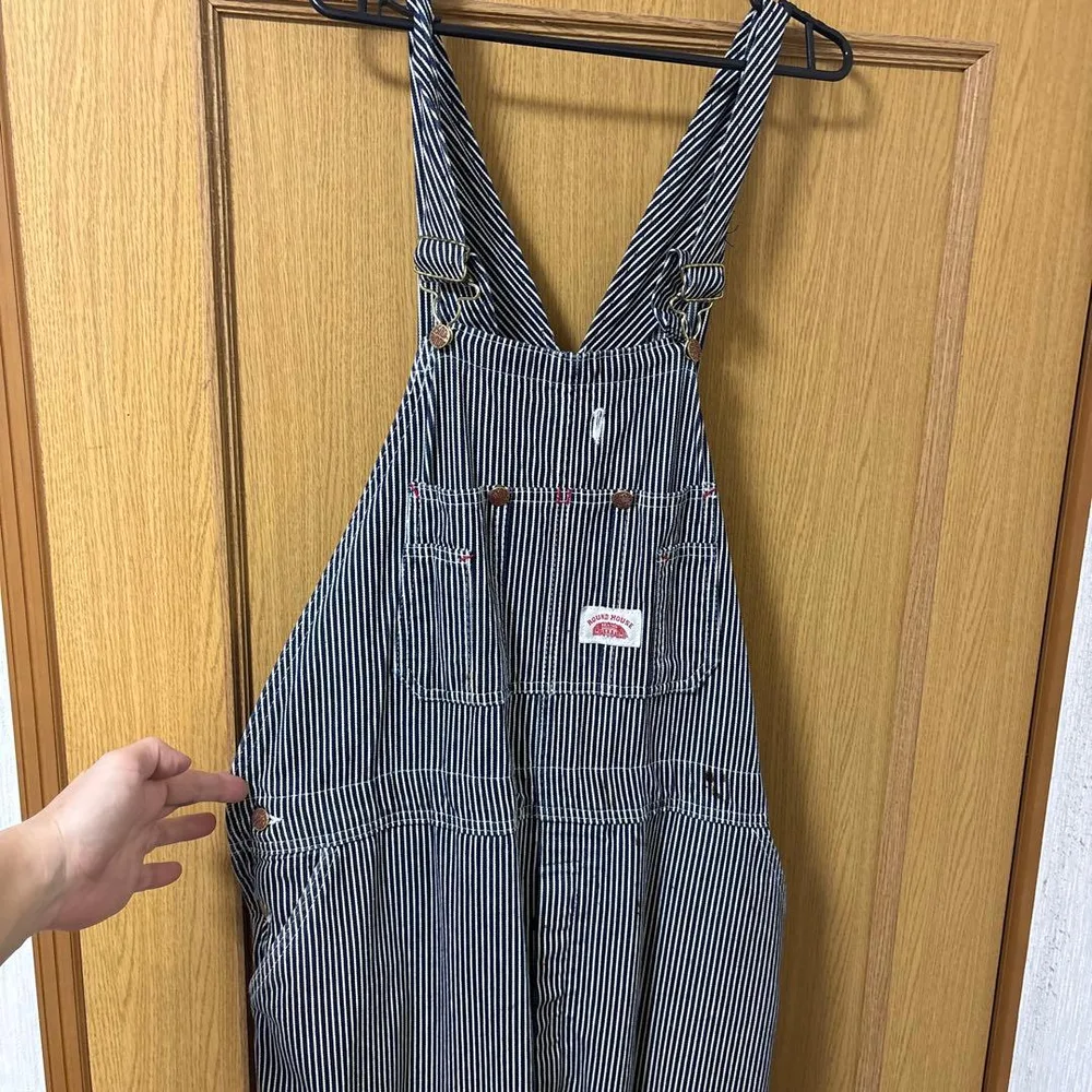 ROUND HOUSE ヒッコリー オーバーオール ラウンドハウス USA