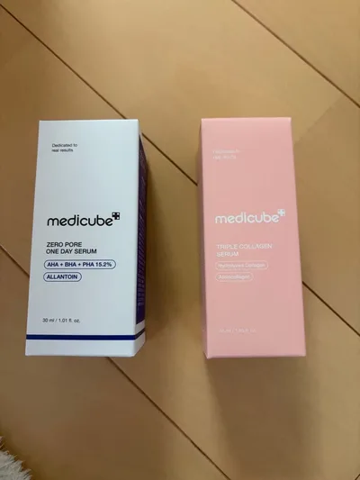 medicube ZERO PORE & TRIPLE COLLAGEN セラム