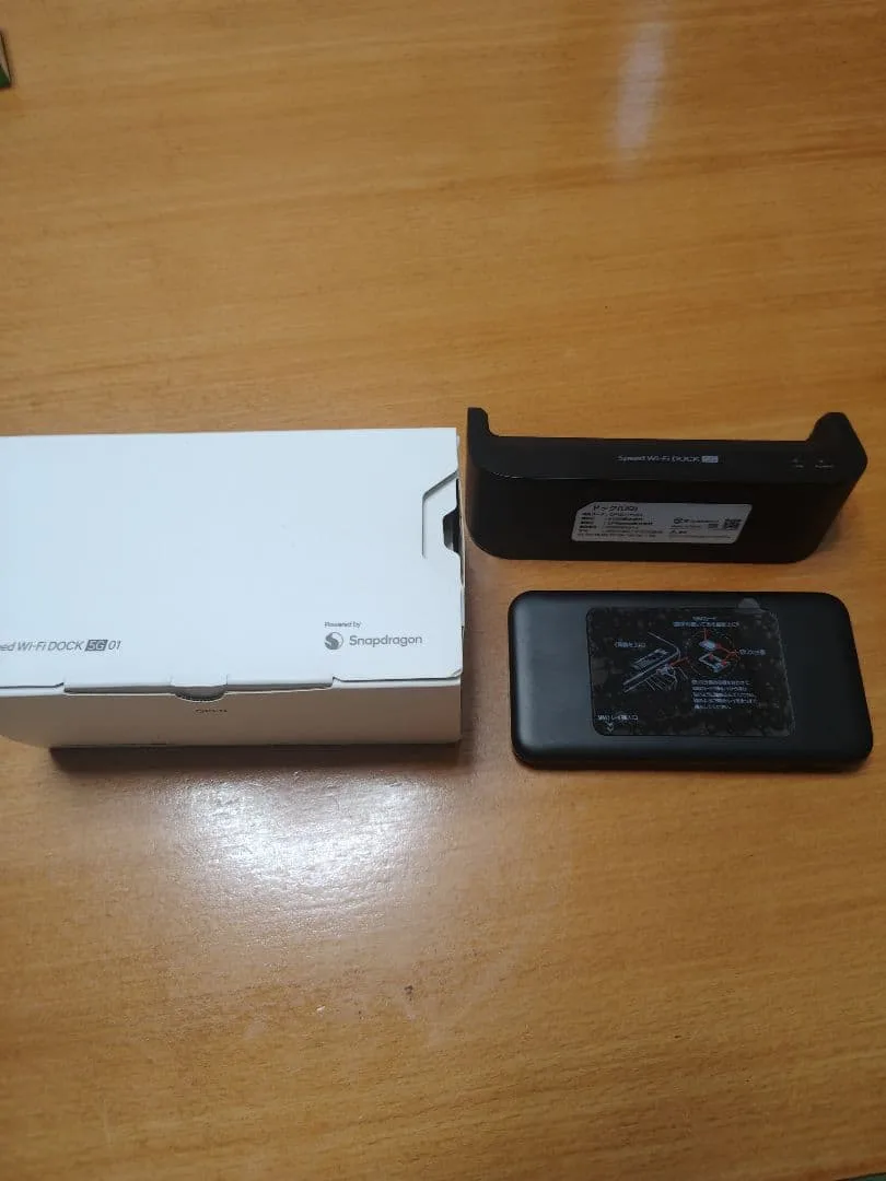 ★新品★ ポケット WiFi Speed Wi-Fi DOCK 5G 01 本体