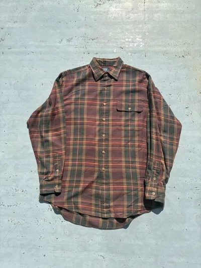 Polo by Ralph Lauren CAGNEY ウール混シャツ L