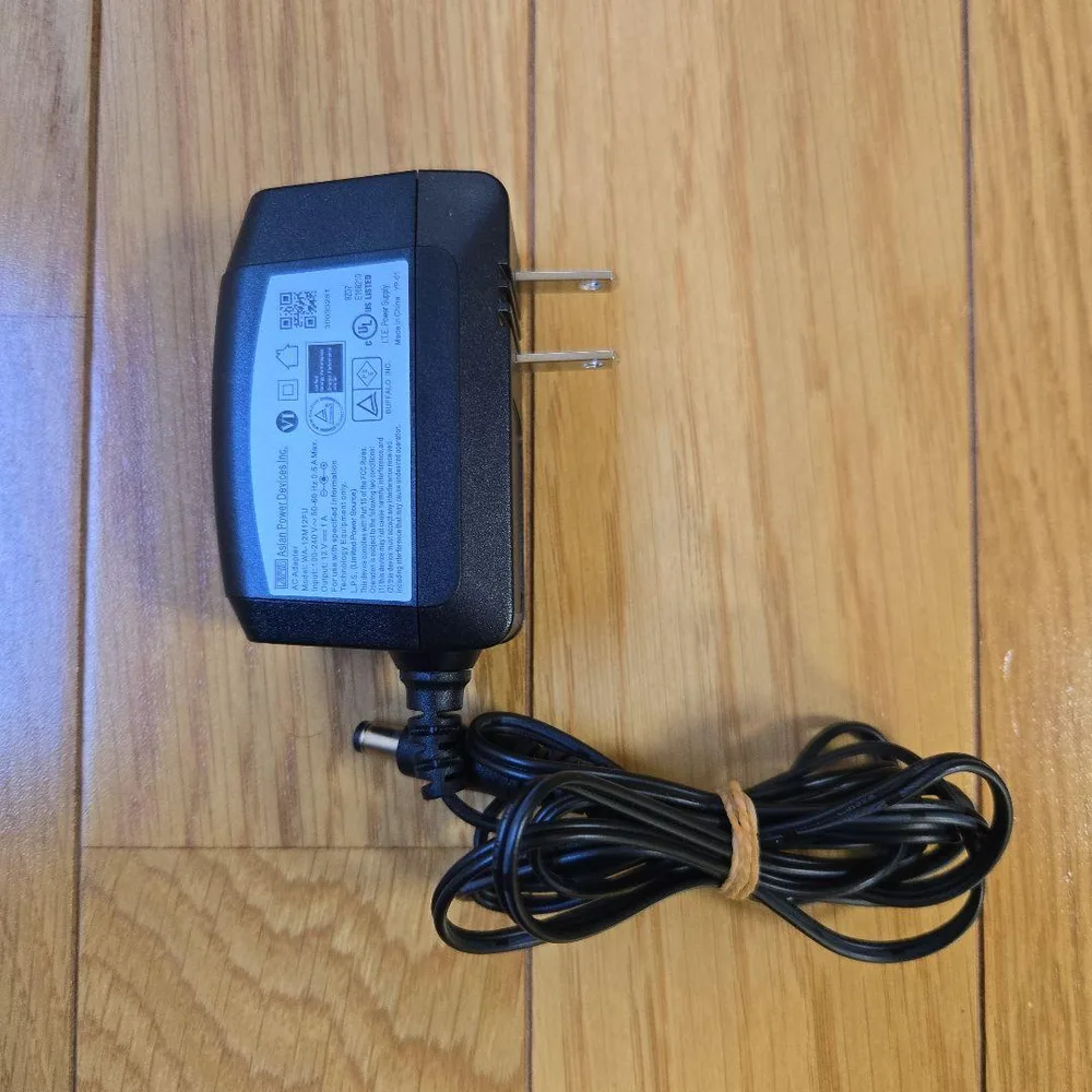 【通電確認済】BUFFALO ACアダプター WA-12M12FU 本体