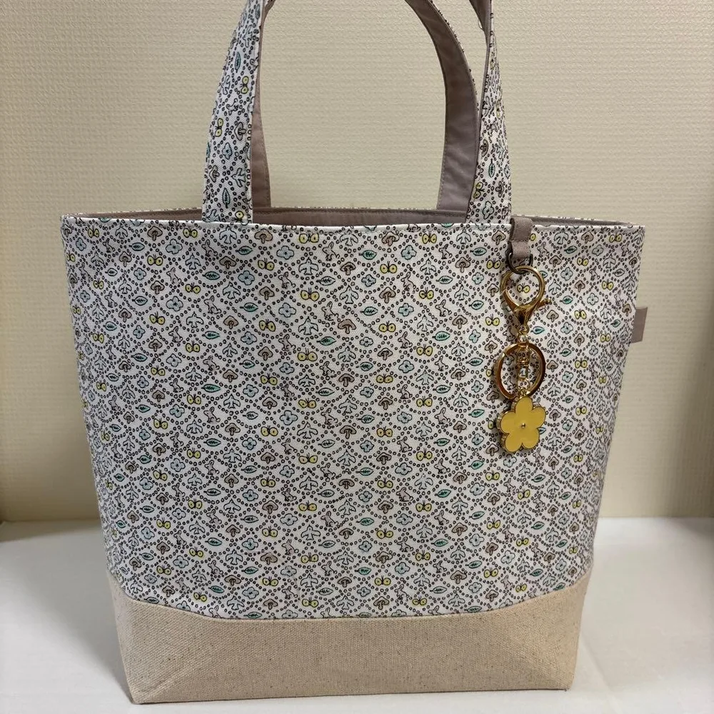 ミナペルホネン コラボ フォレストウエーブ ハンドメイドバック ブラウン