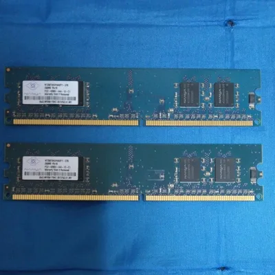 NANYA デスクトップ用メモリ 256MB 2枚 PC2-4200U DDR2
