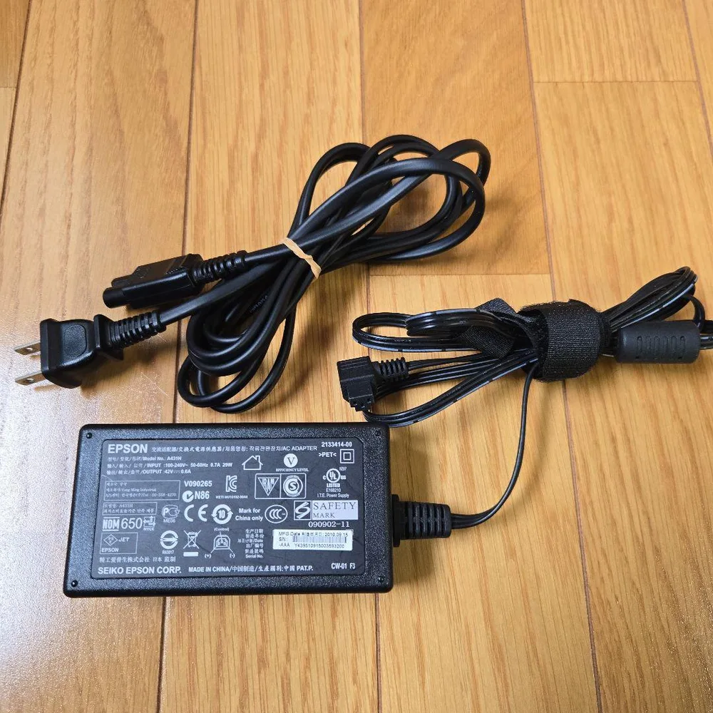 【通電確認済】EPSON ACアダプター A431H 純正 本体