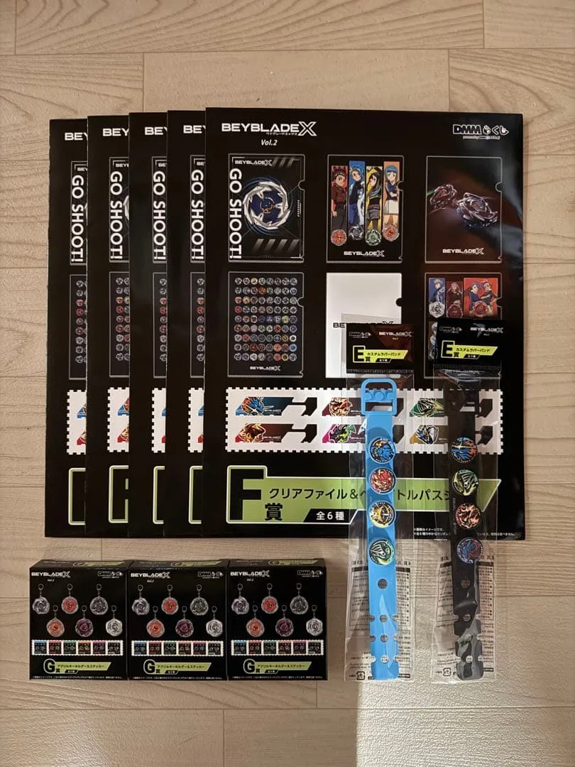 DMMくじ BEYBLADE X Vol.2 E賞 F賞 G賞セット