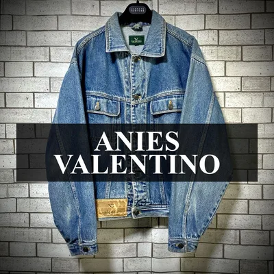 【希少】【ANIES VALENTINO】ヴァレンティノ ジャケット デニム