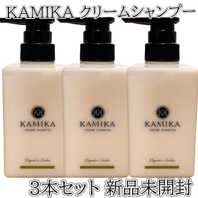 KAMIKA カミカ クリームシャンプー 3本 マグノリアガーデンの香り