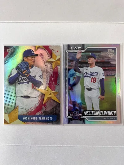 Topps Update Series 2026 山本由伸 MLBカード セット