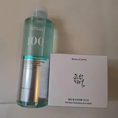 アヌア化粧水100+ &新品未使用 BOJ 赤小豆マスクパック 2点セット