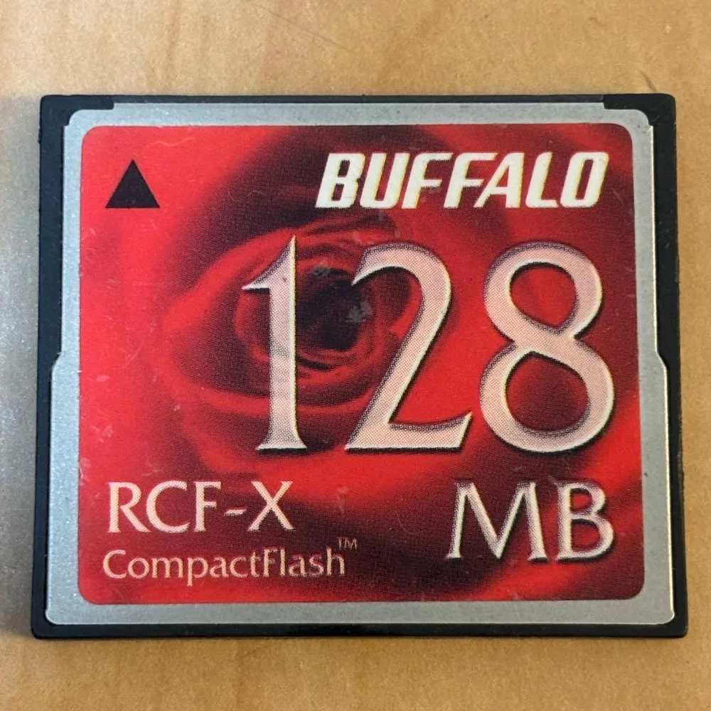 BUFFALO コンパクトフラッシュ 128MB RCF-X 本体