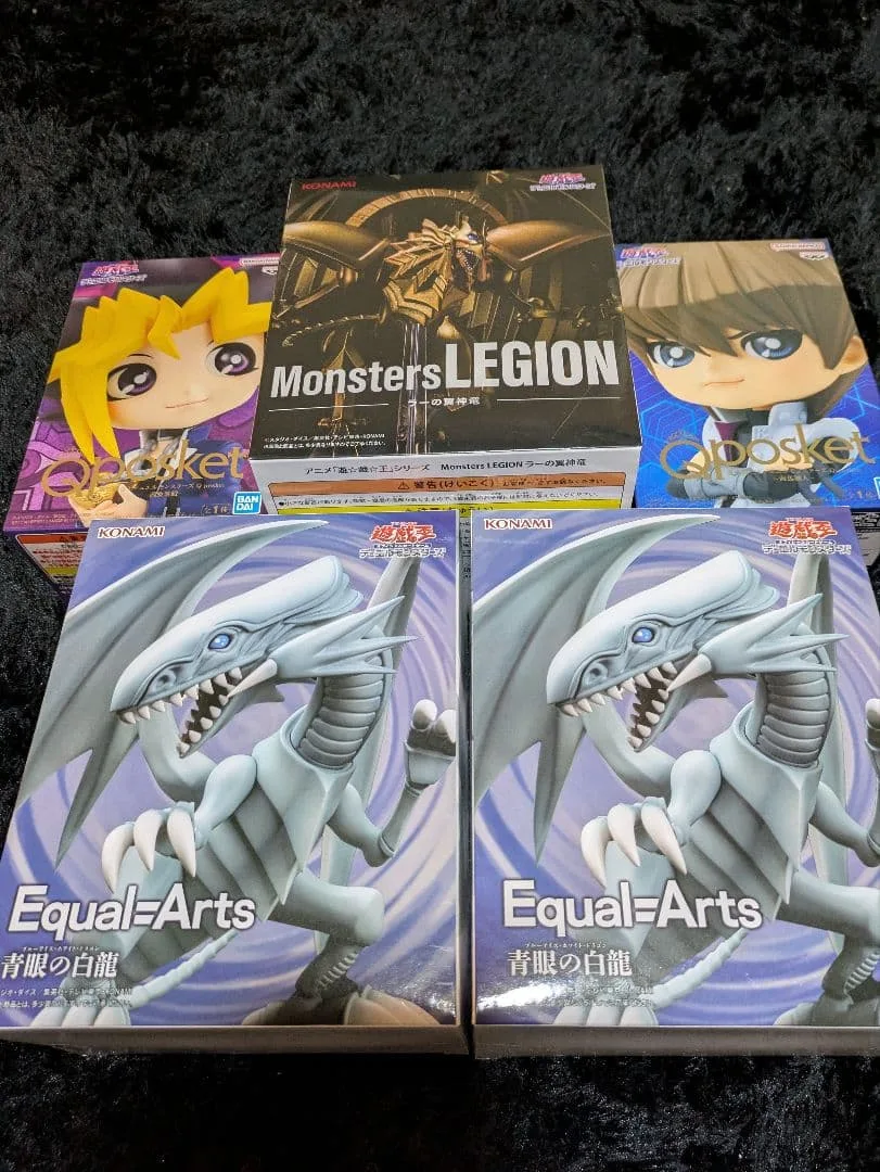 遊戯王 フィギュア 5点セット Qposket Equal=Arts