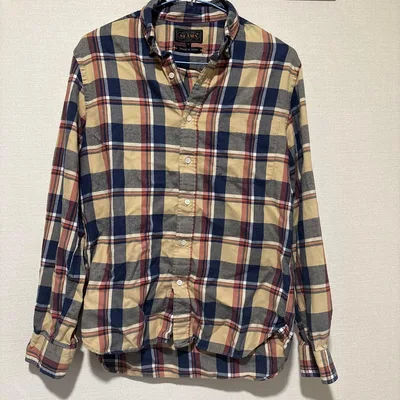 BEAMS PLUS チェック柄 長袖シャツ