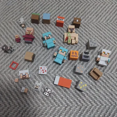 マイケシ マインクラフト ミニフィギュア 大量セット