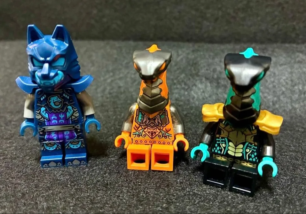 レゴ ニンジャゴー ミニフィグ 3体セット 正規品 敵キャラ ウルフマスク他