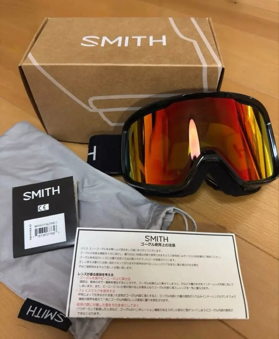 SMITH スノーゴーグル FRONTIER ブラック