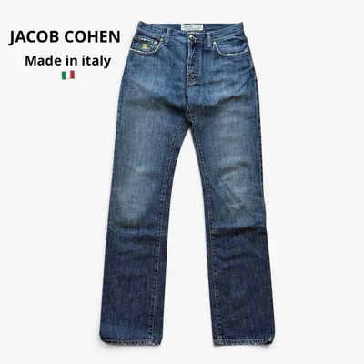 JACOB COHEN デニムパンツ W31 イタリア製 ハラコパッチ
