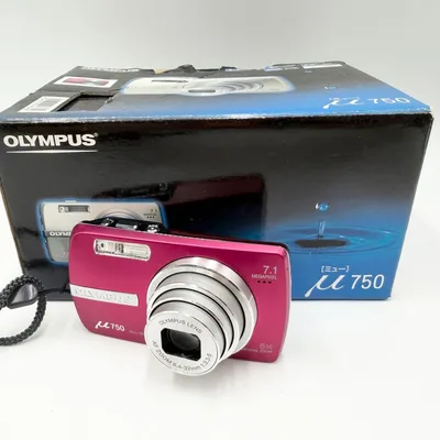 オリンパス OLYMPUS μ750 レッド