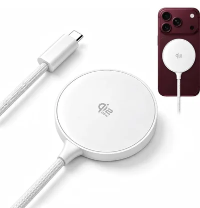 充電器 ワイヤレス MagSafe マグネット式 Qi2 25W 急速 薄型