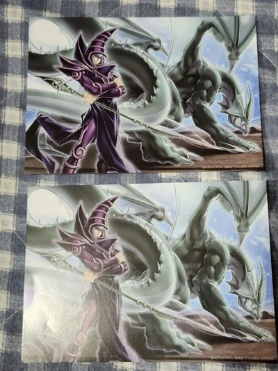 遊戯王ラッシュデュエル ポストカード ブラックマジシャン ティマイオス