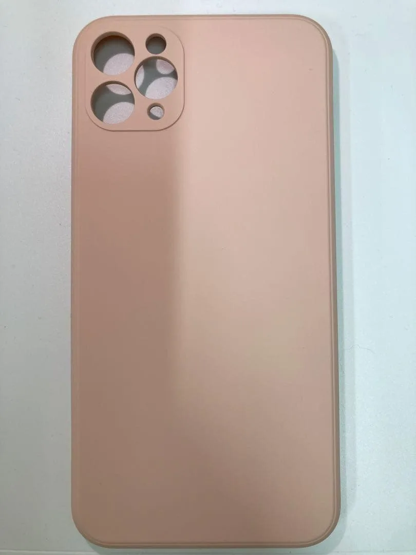 iPhone11Pro Max用ケース アイフォン11プロマックスピンクシンプル