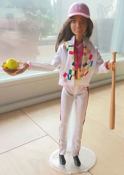 Barbie バービー 人形 スポーツセット 野球 ソフトボール