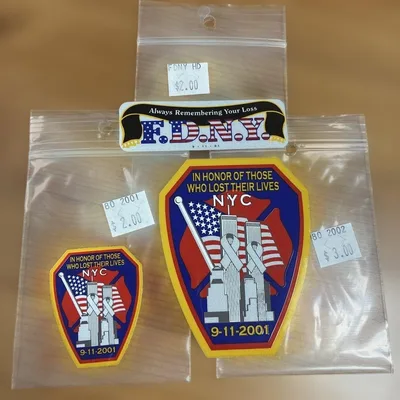 FDNY 9.11 Memorial NYC New York City Fire Department 3 สติกเกอร์