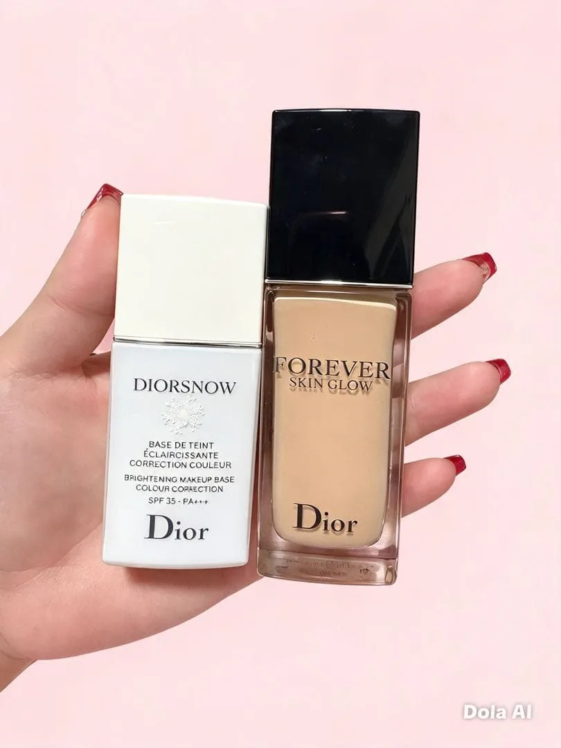 Dior スノー メイクアップベース & フォーエバー スキングロウ