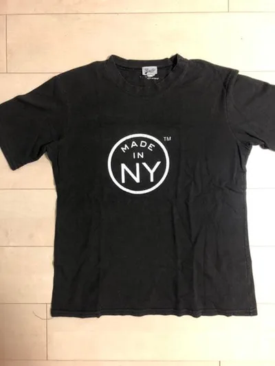 メンズ Tシャツ ニューヨーク 黒(M)