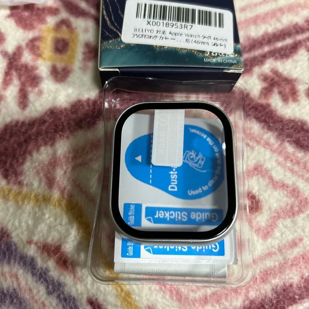 BELIYO Apple Watch保護ケース 46mm シルバー