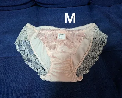 Saneli ショーツ Mサイズ ピンク レース