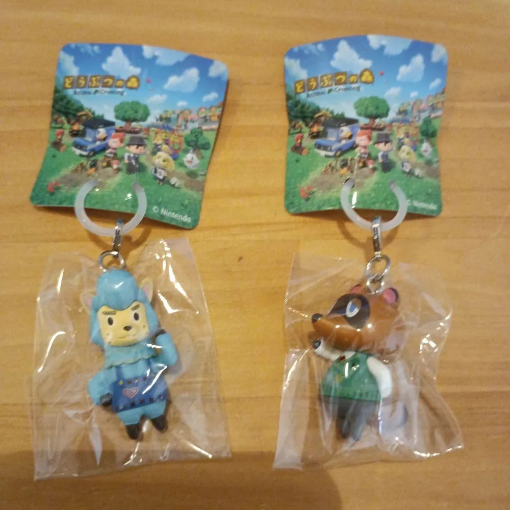Animal Crossing Mascot Figure พวงกุญแจชุด 2 ชิ้น