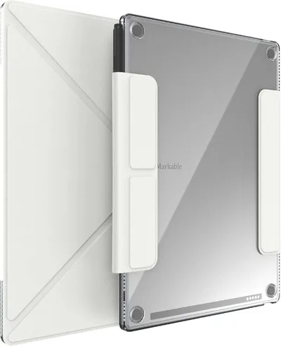 リマーカブル Paper Pro クリアケース 11.8型 磁石式 オフホワイト