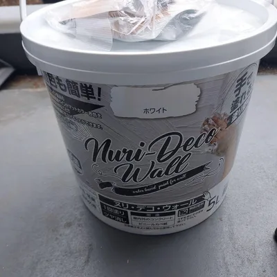 アサヒペン Nuri-Deco Wall ホワイト 5L