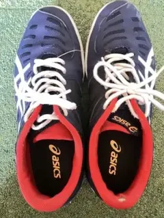 ASICS 卓球シューズ ネイビー 26センチ