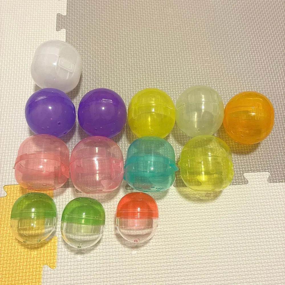 【匿名配送】ガチャガチャ 空カプセル 4種 13個セット
