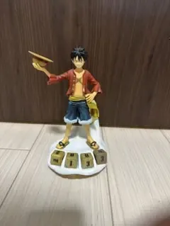 ワンピース ルフィ 万年カレンダー フィギュア