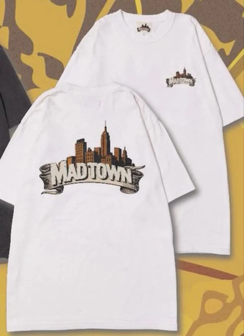 MAD TOWN Tシャツ offwhite vaultroom