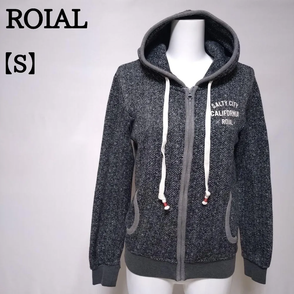 ROIAL カリフォルニアロイヤル プリント ジップアップ パーカー 6