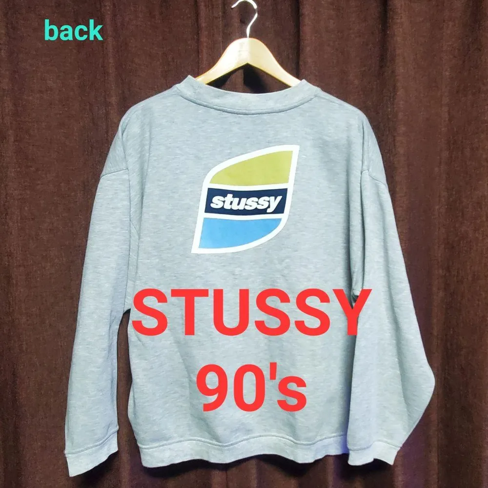 old stussy 90s スウェット MADE IN USA 【紺タグ】