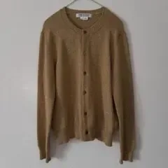 試着のみ COMME des GARCONS ゴールド カーディガン コムコム