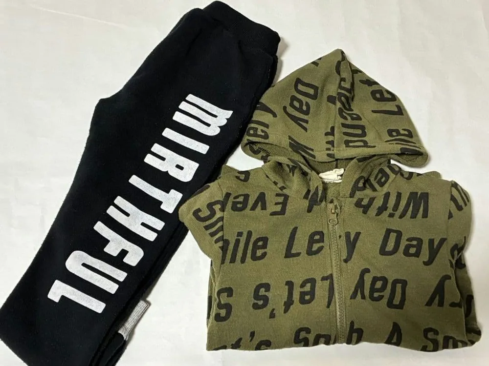 キッズ パーカー パンツ 2点セット まとめ売り