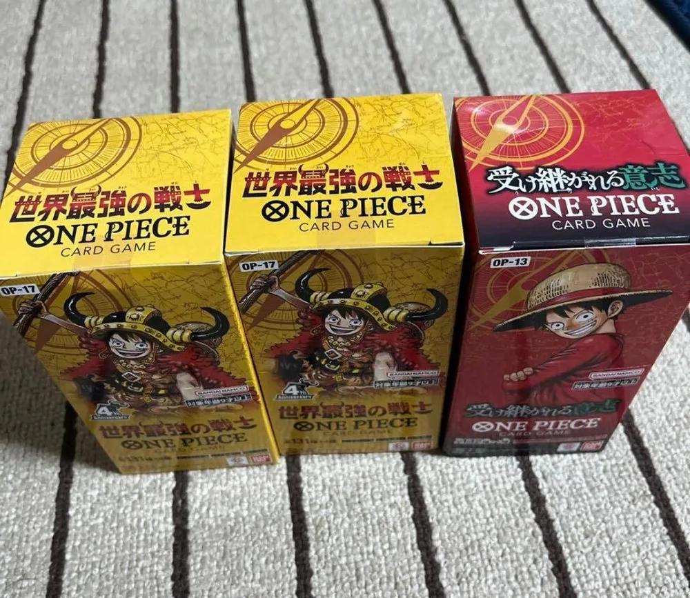 ワンピースカード 世界最強の戦士 2BOX 受け継がれる意志 1BOX
