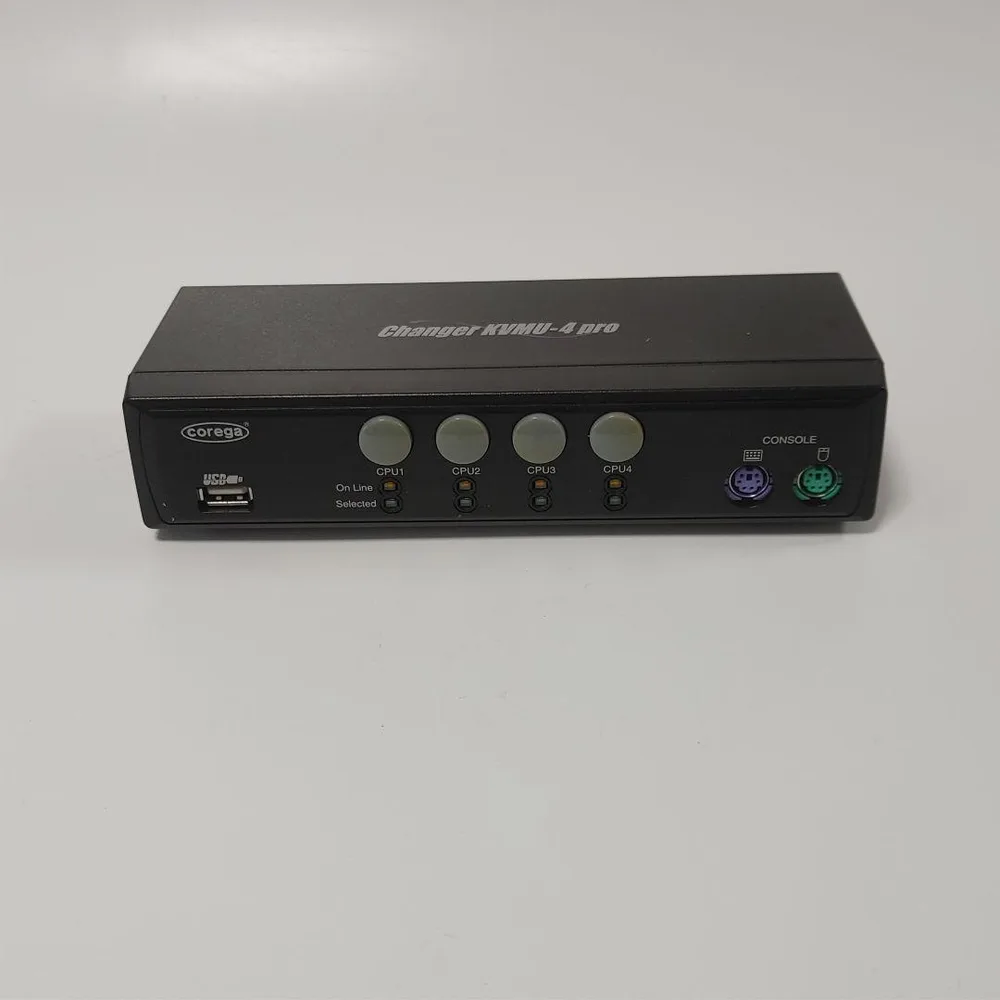 【動作未確認】corega Changer KVMU-4pro PC切替器 本体