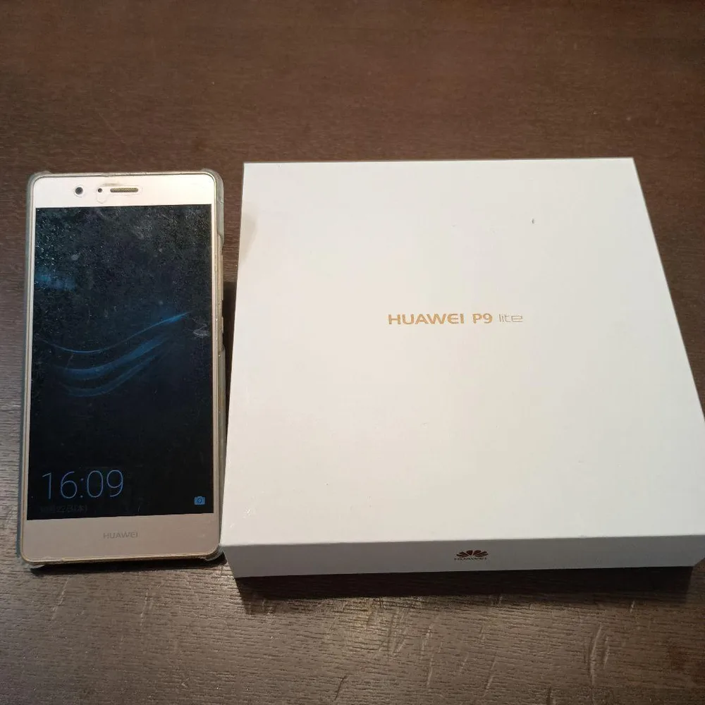 HUAWEI P9 lite 本体 ゴールド