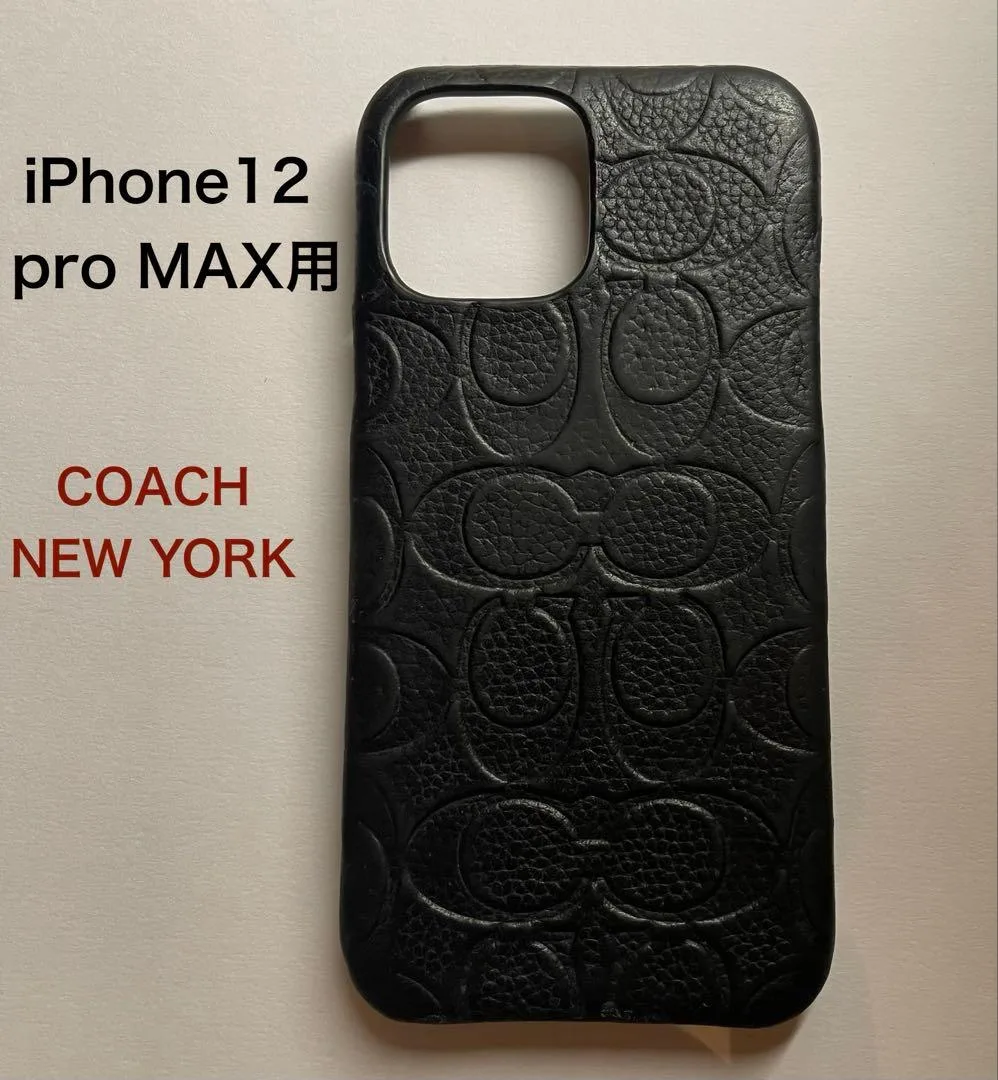 コーチ COACH iPhone12 pro MAX 専用ケース