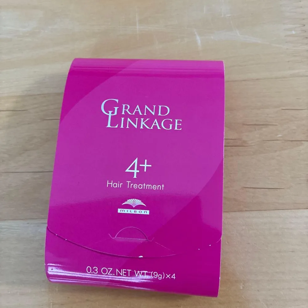 MILBON Grand Linkage 4+ แฮร์ทรีทเม้นต์ 9g x 4 ชิ้น