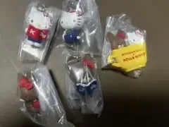 くまのがっこう× HELLO KITTY めじるし 5種