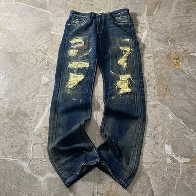Archive LEVI’S denim swag ペイント加工 襤褸 アメカジ