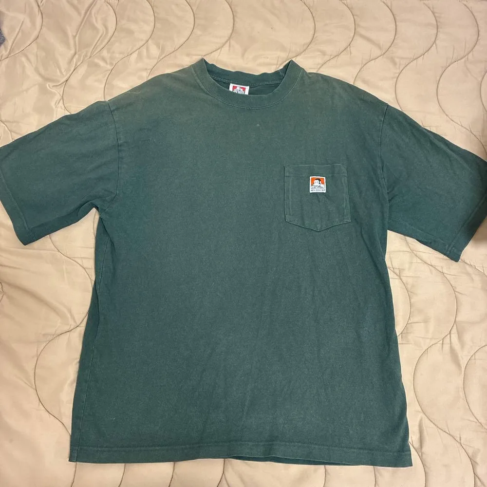 BEN DAVIS ポケットTシャツ グリーン Lサイズ