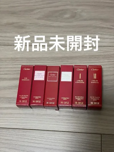 Cartier 香水 サンプル 6本セット
